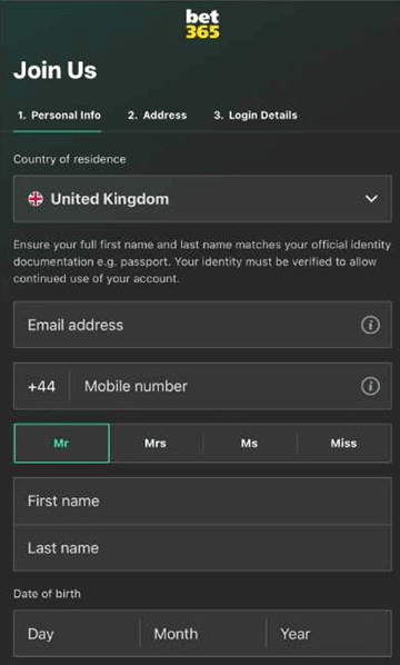 Bet365 registration Bet365 registration