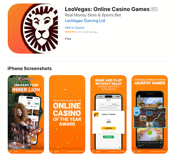 Leovegas ios instuction